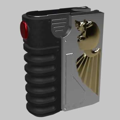 vape case with winged skull